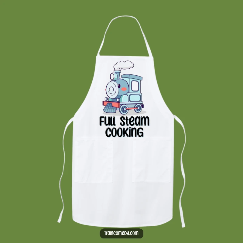 Funny Kitchen Choo-Choo Train Apron: Cook with Excitement and Cheer