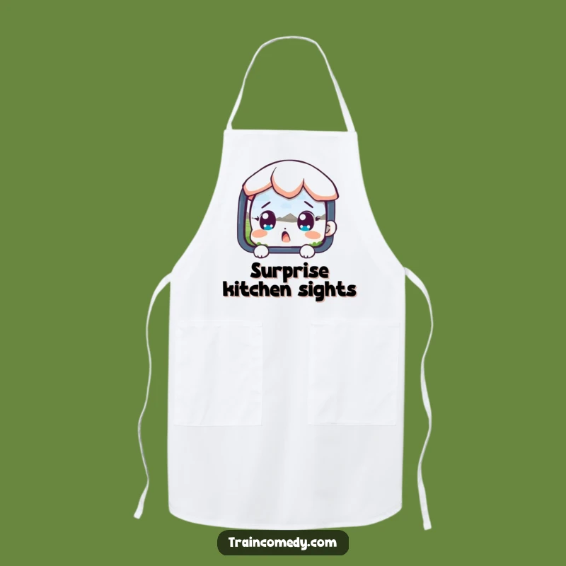 Funny Scenic Journey Apron: Cook with Surprise and Wonder