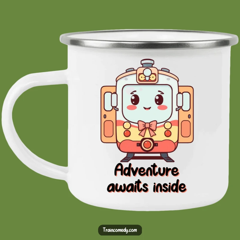 Funny Train Camping Mug - Adventure Ready & Hilarious Welcome!