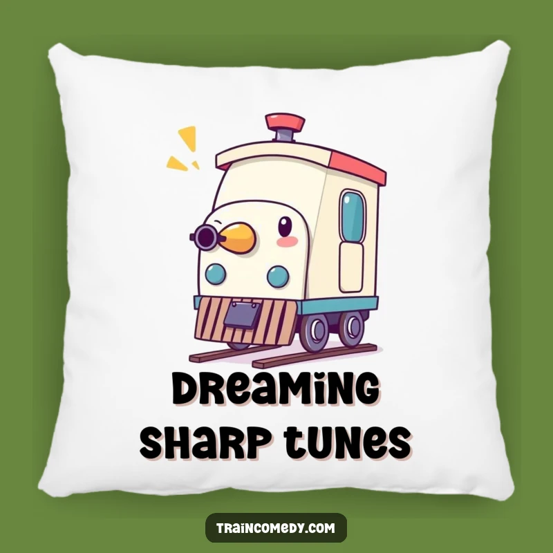 Funny Pencil Train Whistle Pillow Cozy Comfort with Creative Humor