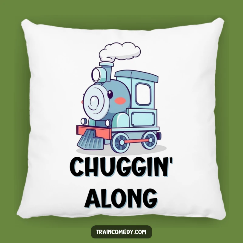 Funny Soft Choo-Choo Train Pillow: Comfy Locomotive Accent for Your Home