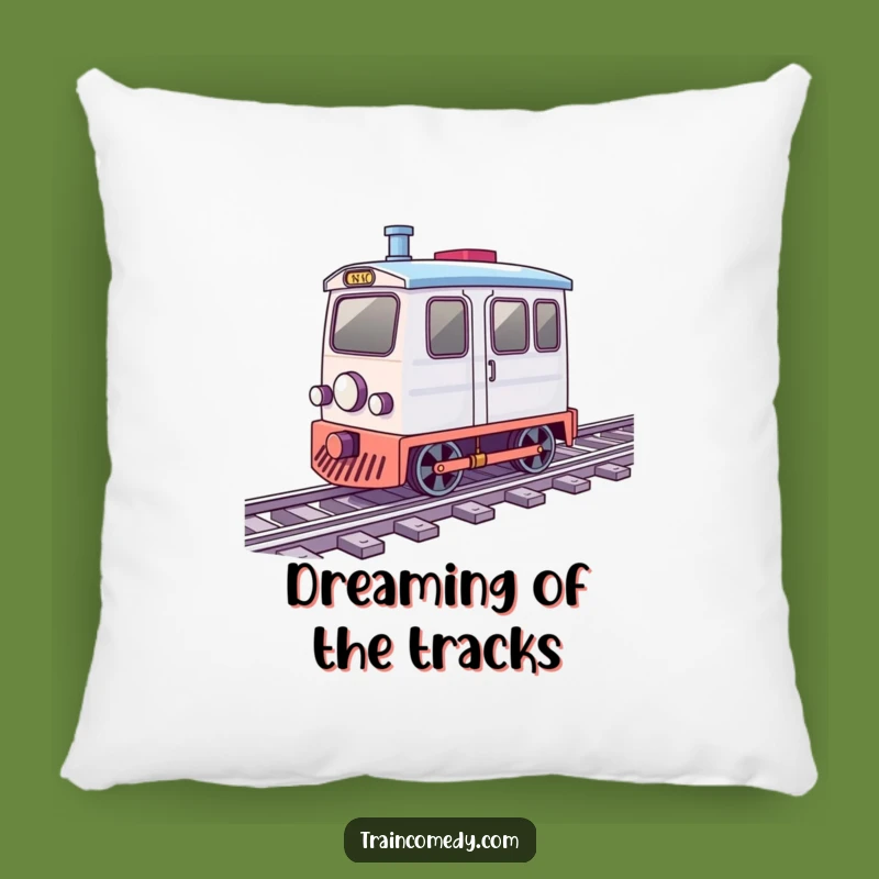 Funny Spinning Train Pillow: Cozy Comfort for Merry Moments