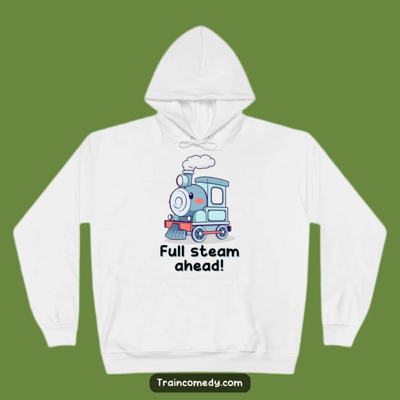 Funny Cozy Choo-Choo Train Hoodie: Warm and Joyful Locomotive Apparel