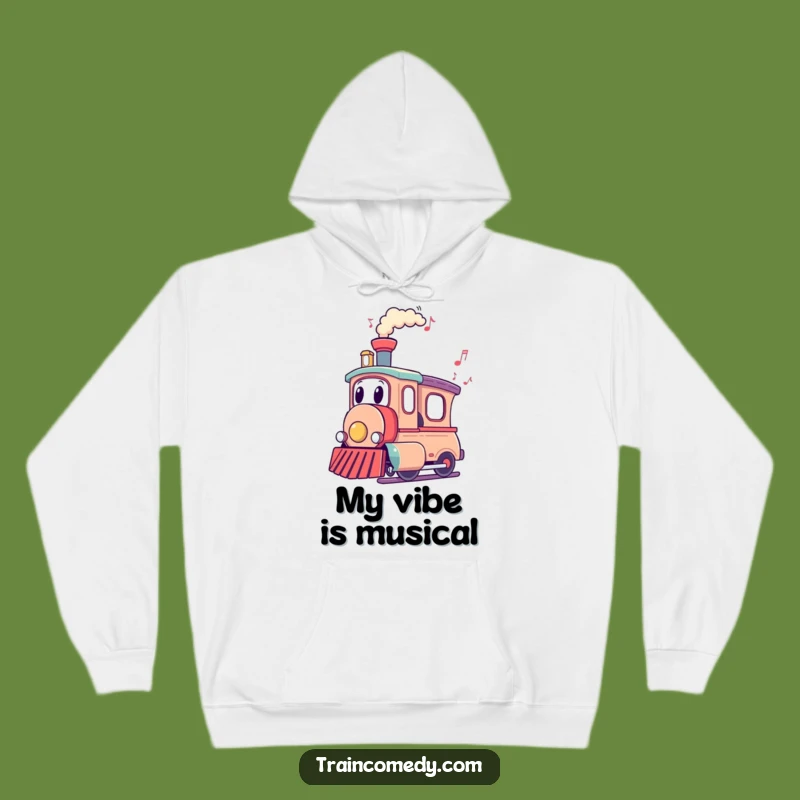 Funny Train Hoodie - Cozy Up with This Melodious & Hilarious Character!