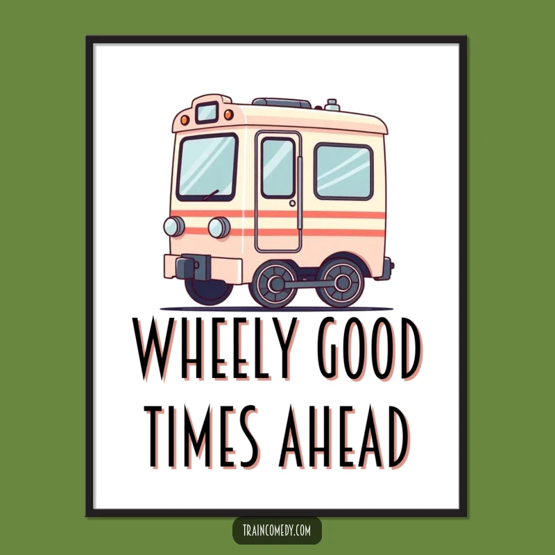 Free Printable Dizzy Train Wall Art - Funny Downloadable Decor for Kids