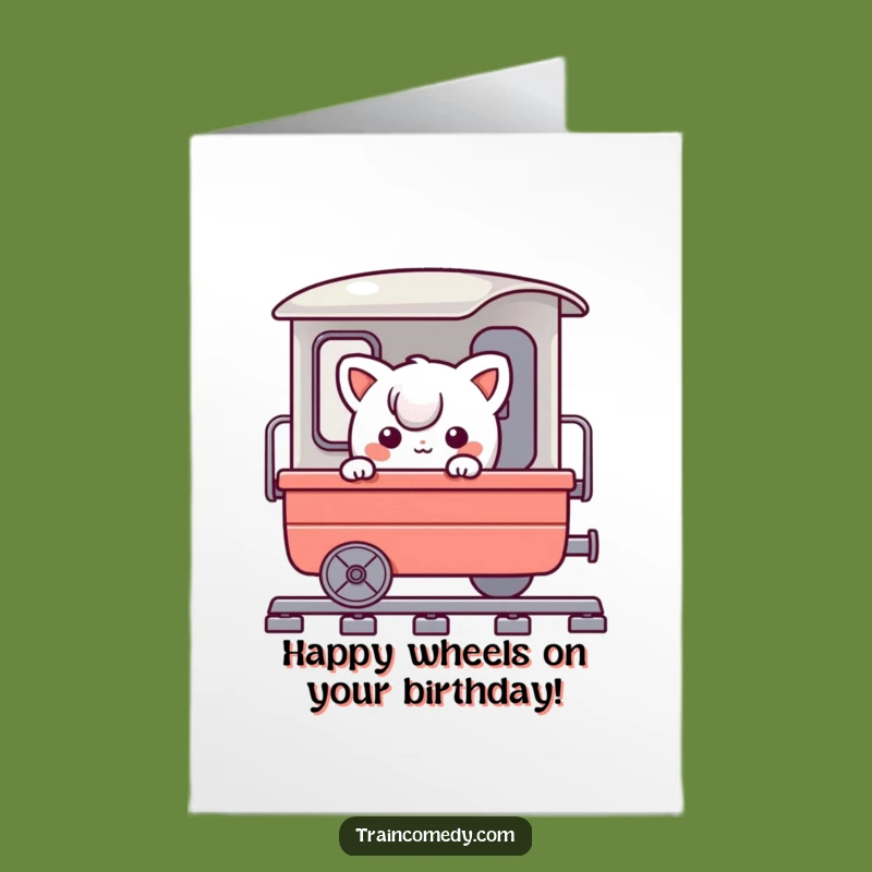 Free Printable Birthday Card: Playful Character Peeking, Downloadable Funny Gift