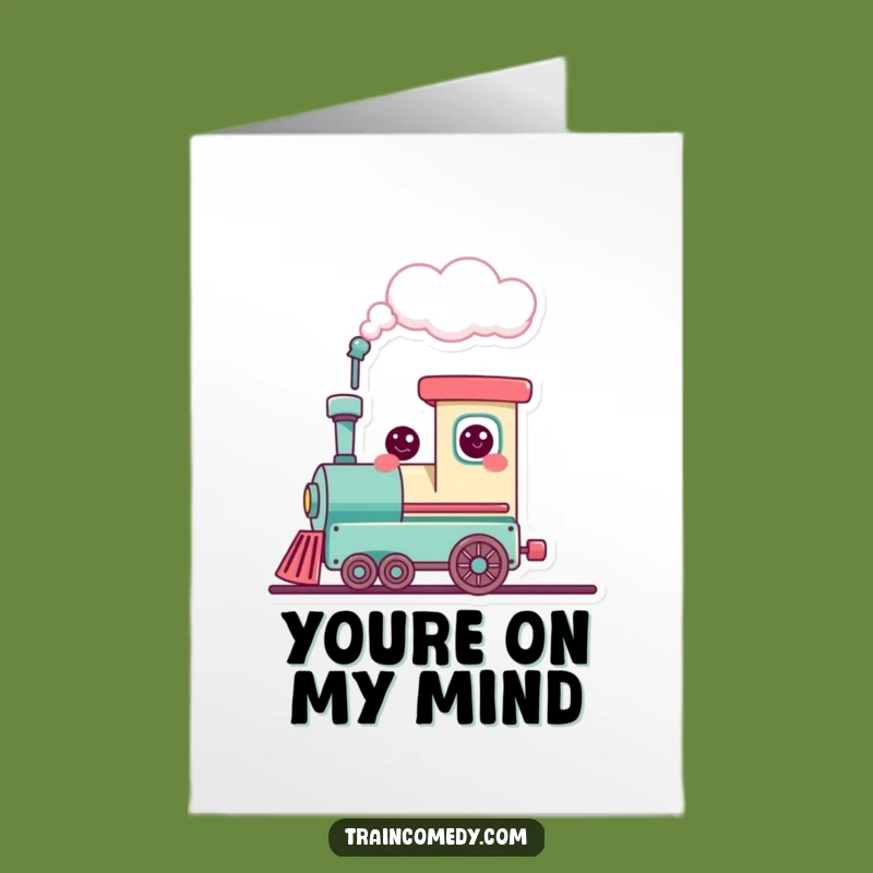 Free Printable Kind Train Thank You Card - DIY Downloadable Gift of Heartfelt Thanks