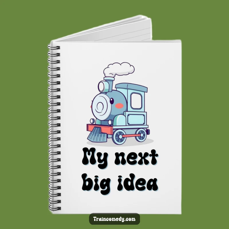 Funny Choo-Choo Train Notebook: Jot Down Ideas with Expressive Energy