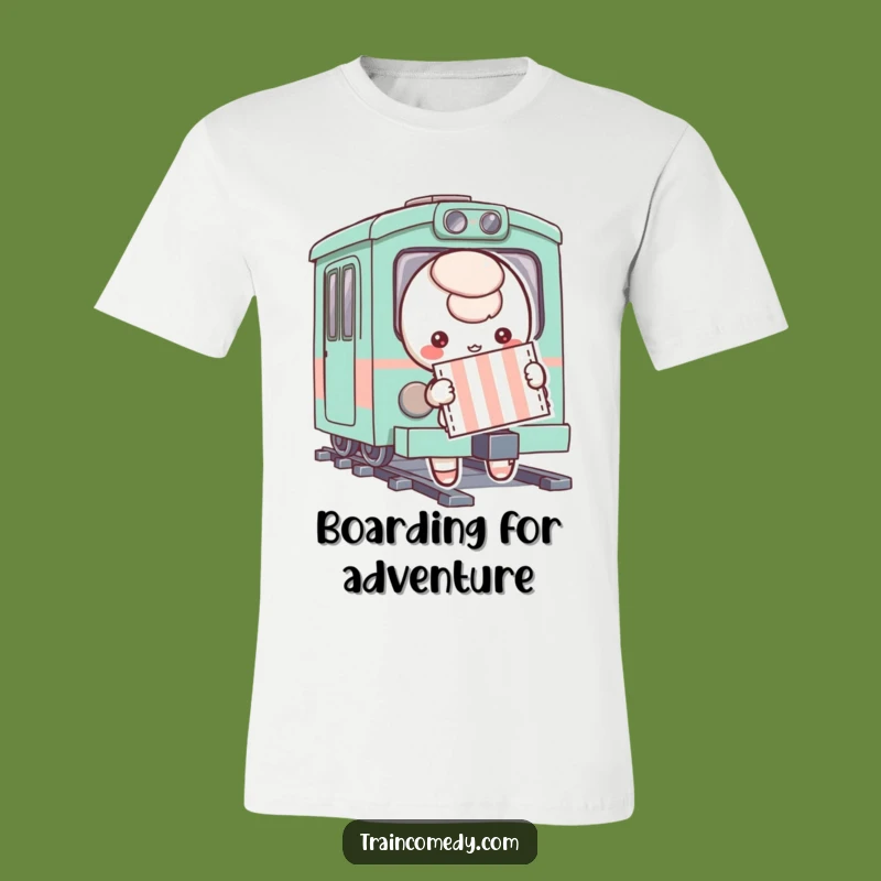 Funny Boarding Pass T-Shirt - Ready for Whimsical Adventures and Laughter